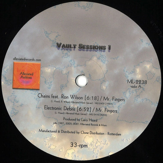 Mr. Fingers - Vault Sessions 1 (VINYL 12" Alleviated) | NEW - DEEP HOUSE *NEW*