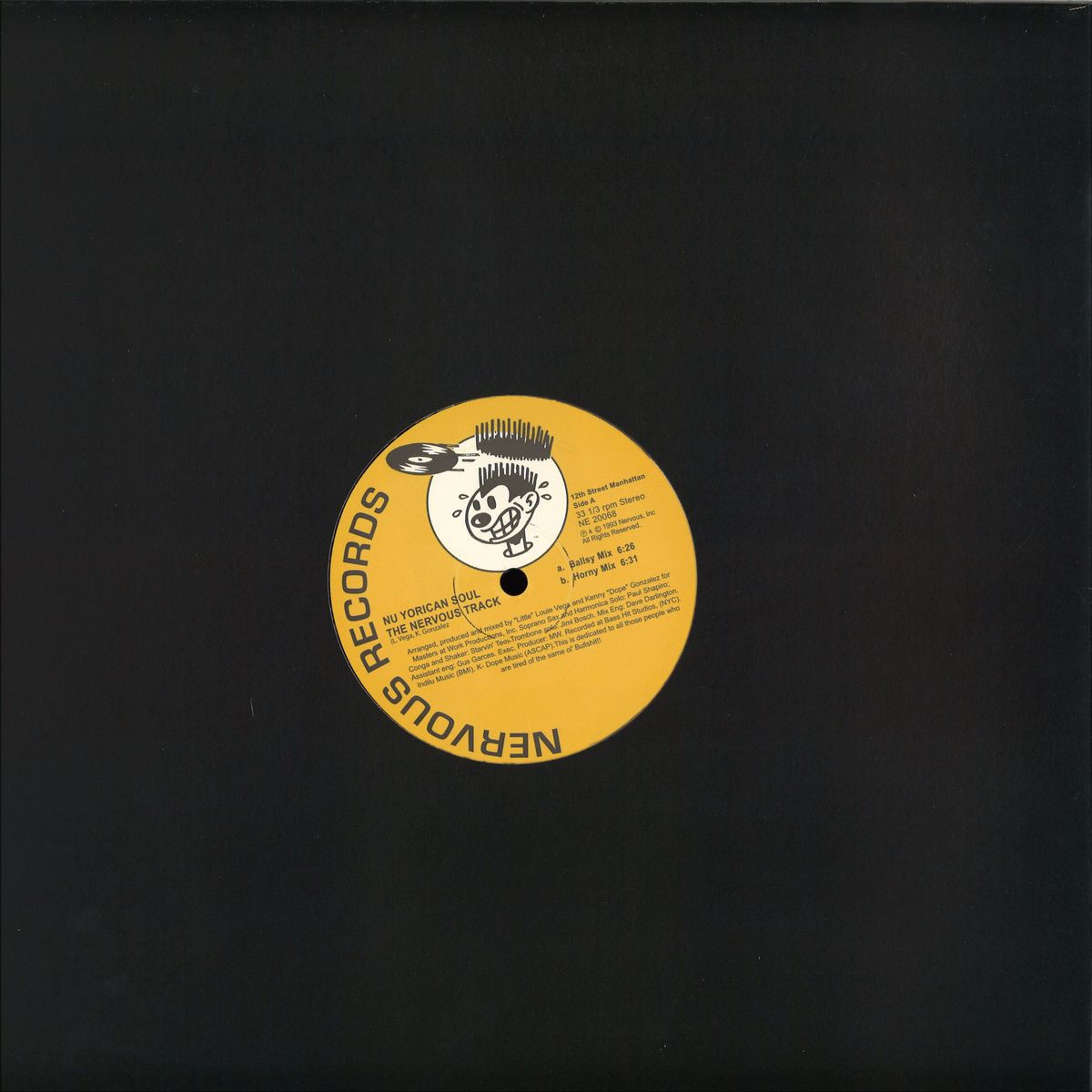 Nu Yorican Soul - The Nervous Track (VINYL 12" Nervous NE20068 2024) | - DEEP HOUSE *NEW*