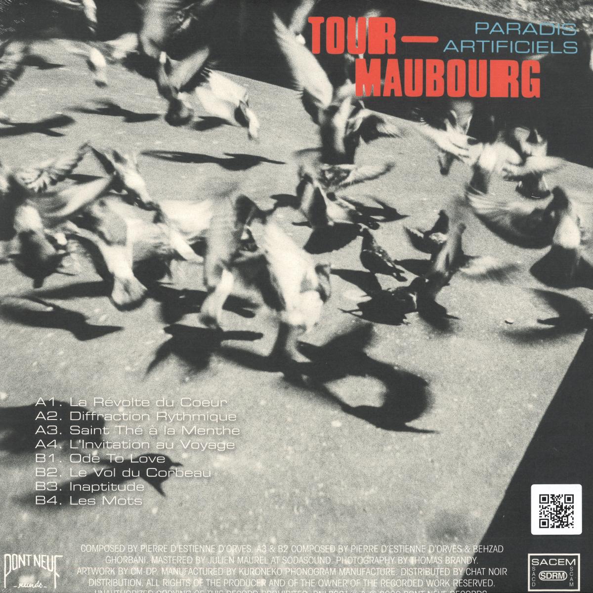 Tour-Maubourg - Paradis Artificiels (VINYL LP Pont Neuf) | NEW - DEEP HOUSE *NEW*