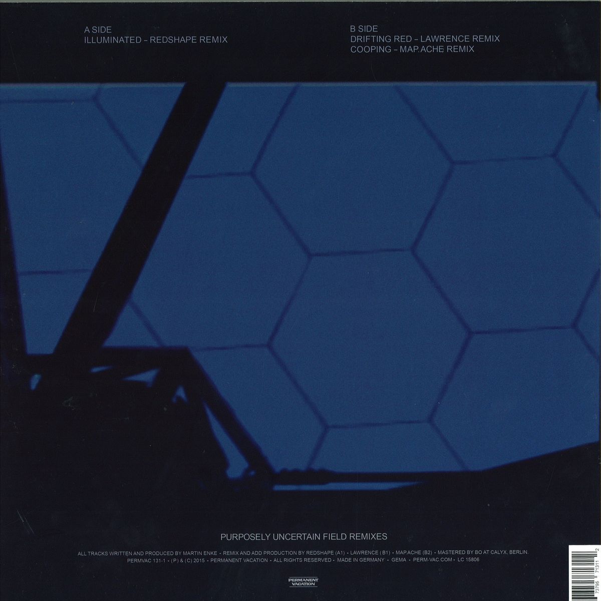 Lake People - (PRESALE 10/8/26) Purposely Uncertain Field - Remixes (VINYL 12" Permanent Vacation) | NEW - DEEP HOUSE *NEW*