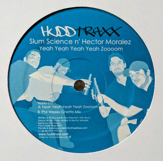 Slum Science - Yeah Yeah Yeah Yeah Zoooom (VINYL 12") | NEW - DEEP HOUSE *NEW*