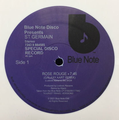 St Germain - Rose Rogue (Atjazz & Ron Trent Remixes)(VINYL) | Mint (M) Mint (M) - DEEP HOUSE *NEW*