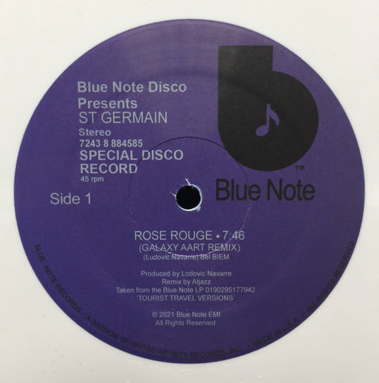 St Germain - Rose Rogue (Atjazz & Ron Trent Remixes)(VINYL) | Mint (M) Mint (M) - DEEP HOUSE *NEW*