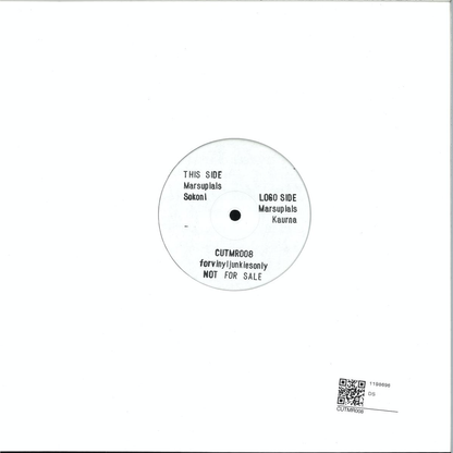 Marsupials - (PRESALE) Sokoni / Kaurna (VINYL) | Mint (M) Mint (M) - DEEP HOUSE *NEW*