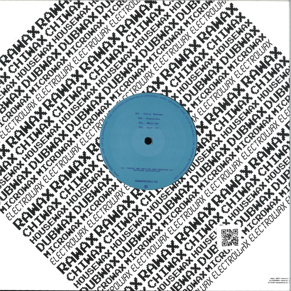 Gunnter - Coco Bango (VINYL 12" Rawax) | NEW - DEEP HOUSE *NEW*