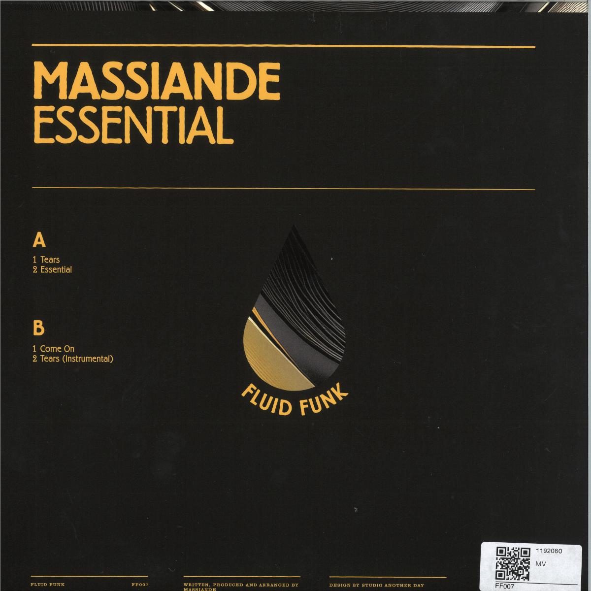 Massiande - Essential (VINYL 12" Fluid Funk) | NEW - DEEP HOUSE *NEW*