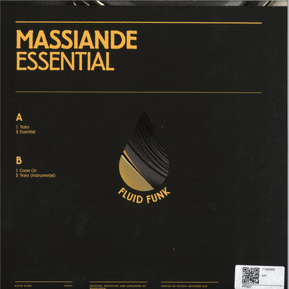 Massiande - Essential (VINYL 12" Fluid Funk) | NEW - DEEP HOUSE *NEW*