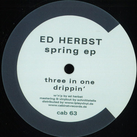 Ed Herbst - Spring (VINYL 12" Cabinet) | NEW - DEEP HOUSE *NEW*