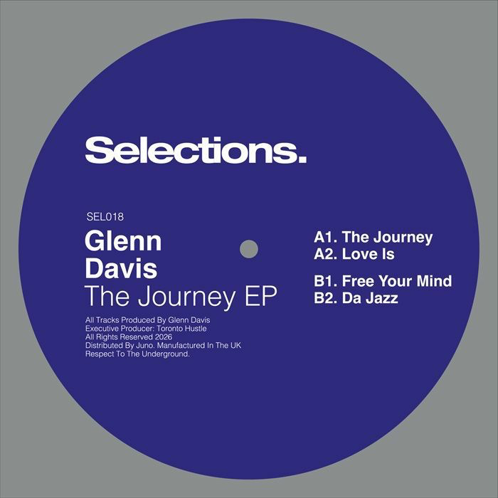 Glenn Davis - (PRESALE 8/3/26) The Journey EP (VINYL) | Mint (M) Mint (M) - DEEP HOUSE *NEW*