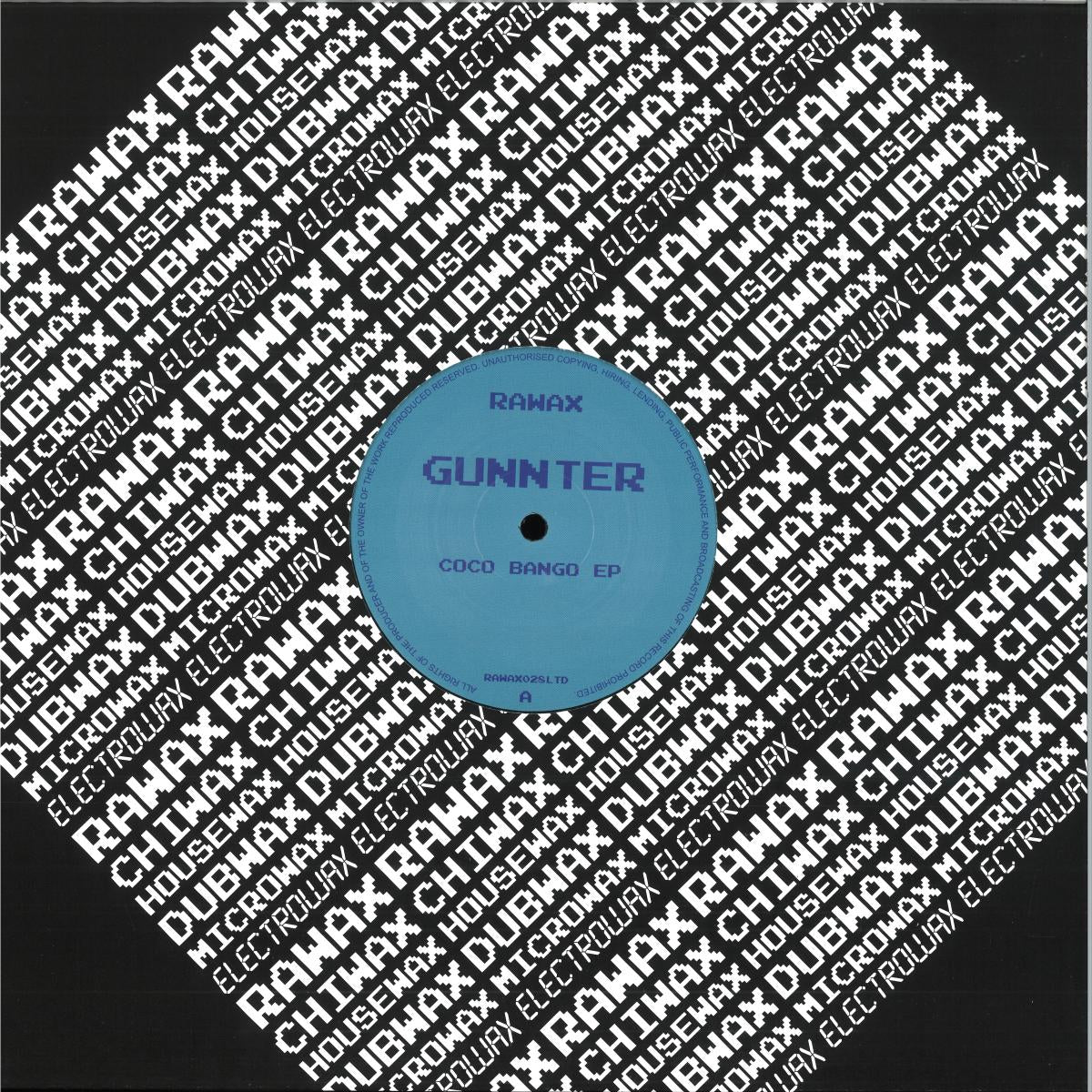 Gunnter - Coco Bango (VINYL 12" Rawax) | NEW - DEEP HOUSE *NEW*