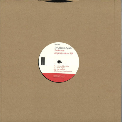 DJ Alone Again - Embrace Imperfection (VINYL 12" Yore) | NEW - DEEP HOUSE *NEW*