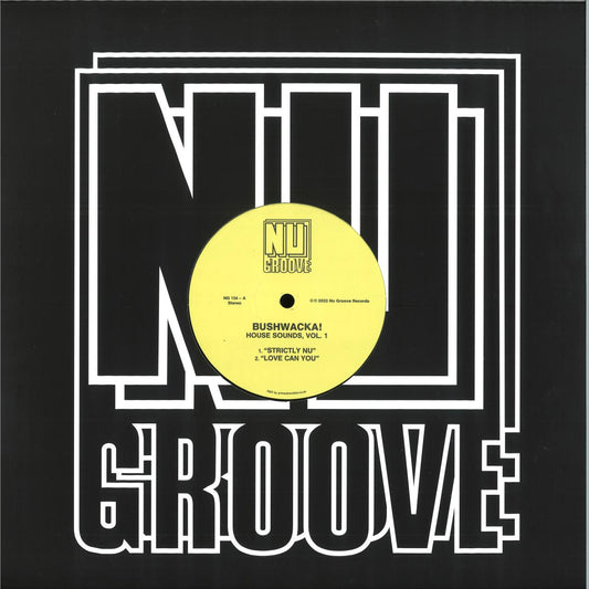 Bushwacka - (PRESALE 10/7/26) House Sounds, Vol. 1 (VINYL 12" Nu Groove) | NEW Mint (M) Mint (M) - DEEP HOUSE *NEW*