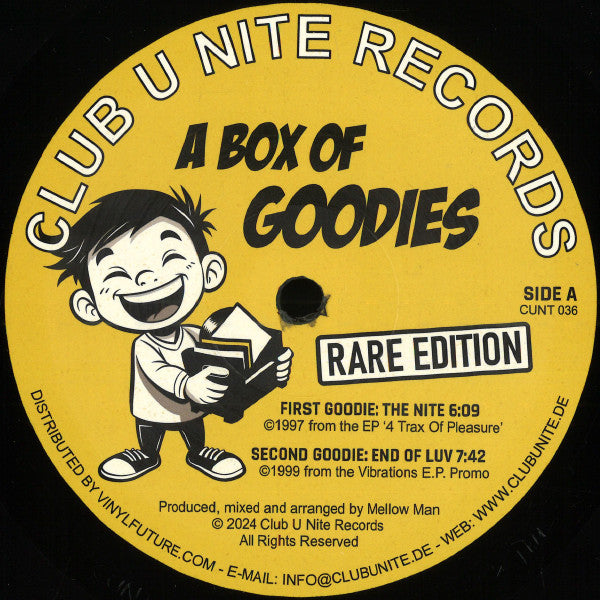 A Box Of Goodies Rare Edition (VINYL) | Mint (M) Generic - DEEP HOUSE *NEW*