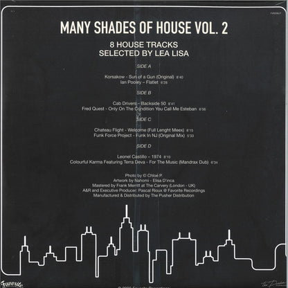 Various - Many Shades Of House Vol.2 (VINYL 2x12" Favorite) | NEW - DEEP HOUSE *NEW*