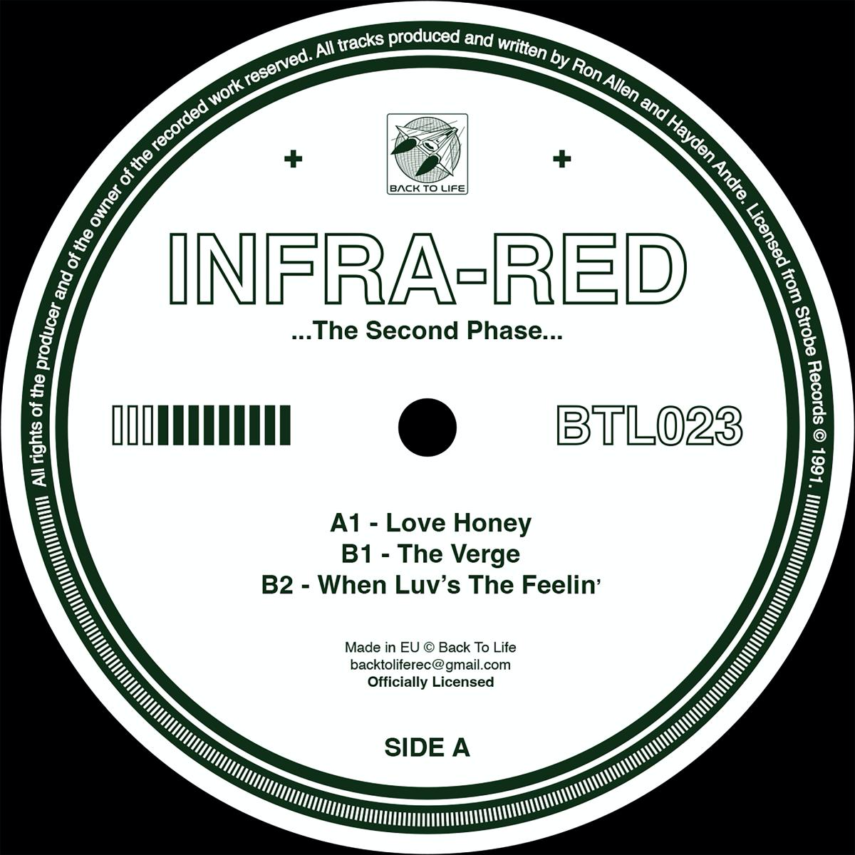 Infra-Red - (PRESALE 6/26/26) ...The Second Phase... (VINYL) | Mint Mint - DEEP HOUSE *NEW*