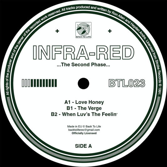 Infra-Red - (PRESALE 6/26/26) ...The Second Phase... (VINYL) | Mint Mint - DEEP HOUSE *NEW*