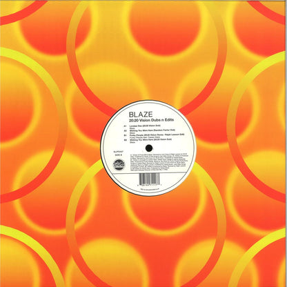 Blaze - 20:20 Vision Dubs n Edits (VINYL 12" Slip N Slide SLIPD457) | NEW Mint (M) Mint (M) - DEEP HOUSE *NEW*