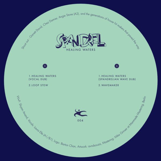 Spandrel - (PRESALE 6/5/26) Healing Waters (VINYL) | Mint (M) Mint (M) - DEEP HOUSE *NEW*