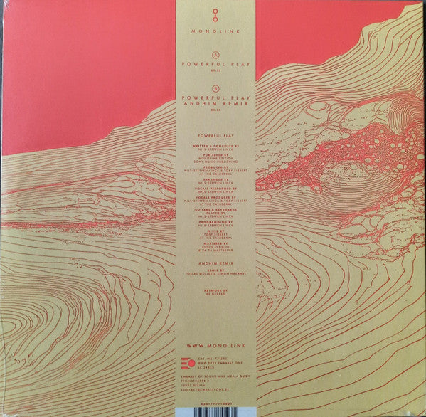 Monolink - Powerful Play (VINYL) | Mint (M) Mint (M) - DEEP HOUSE *NEW*