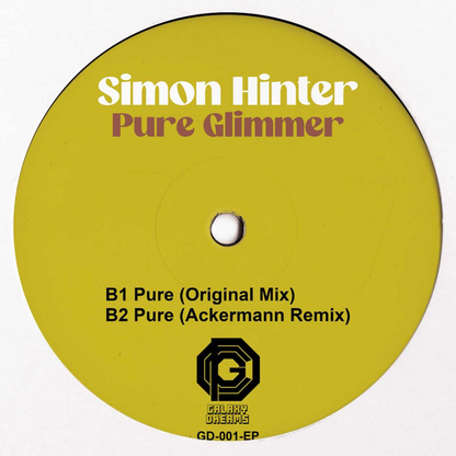 Simon Hinter - (PRESALE TBD) Pure Glimmer (VINYL) | Mint (M) Mint (M) - DEEP HOUSE *NEW*