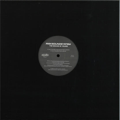 RiskSoundSystem - The Sound Is Yours (Kerri Chandler Remix) (VINYL 12" Souvenirs) | NEW - DEEP HOUSE *NEW*