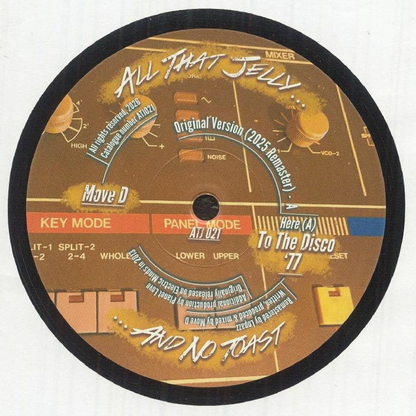 Move D - To The Disco '77 (VINYL) | Mint (M) Mint (M) - DEEP HOUSE *NEW*