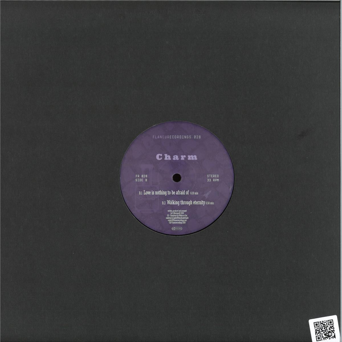 Charm - Love Is Nothing To Be Afraid Of (VINYL 12" Flaneurecordings FR028) | NEW Mint (M) Mint (M) - DEEP HOUSE *NEW*