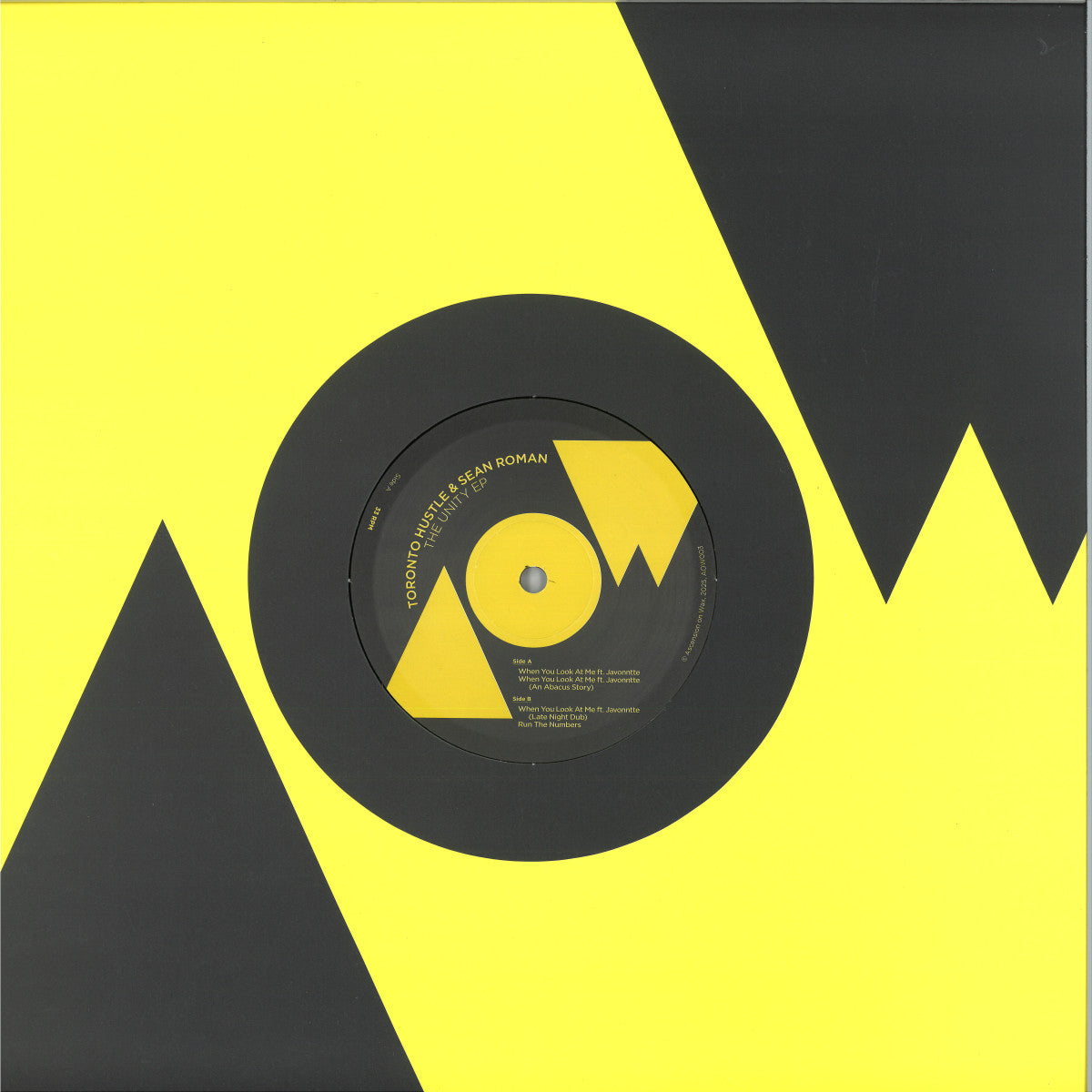 Toronto Hustle & Sean Roman - (PRESALE 10/8/26) The Unity EP (VINYL 12" Ascension on Wax) | NEW - DEEP HOUSE *NEW*