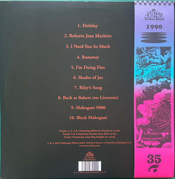 Black Mahogani (3xSMOKE CLEAR VINYL) | Mint (M) Mint (M) - DEEP HOUSE *SEALED/COLOR*