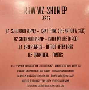 Raw Viz-Shun EP (12") | - DEEP HOUSE *SEALED*