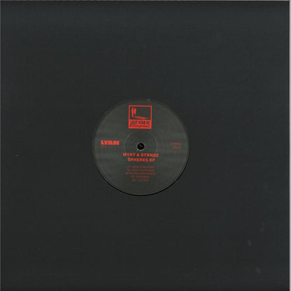 M1NT & STRNGE - Spheres EP (VINYL 12" Last Year In Marienbad LYAM011) | NEW Mint (M) Mint (M) - DEEP HOUSE *SEALED*
