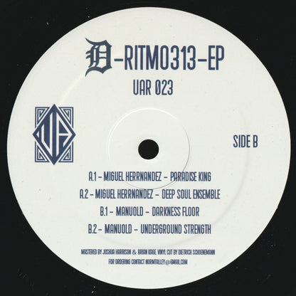 D-Ritmo 313 EP (12" VINYL) | Mint (M) Mint (M) - DEEP HOUSE *SEALED*