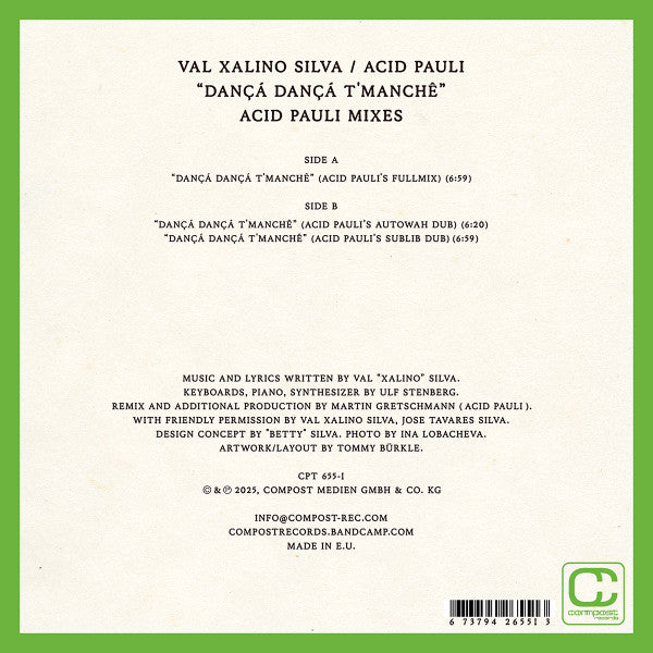 Dançá Dançá T'Manchê (Acid Pauli Mixes)(VINYL) | Mint (M) Mint (M) - DEEP HOUSE *SEALED*
