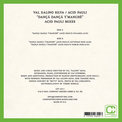 Dançá Dançá T'Manchê (Acid Pauli Mixes)(VINYL) | Mint (M) Mint (M) - DEEP HOUSE *SEALED*