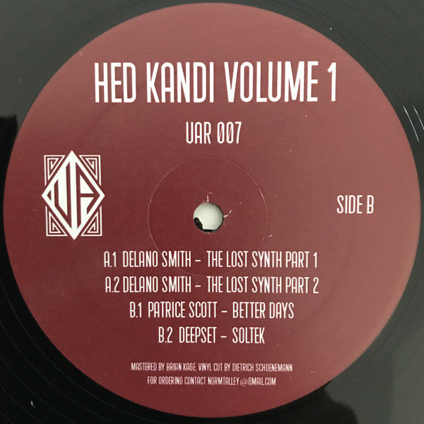 Hed Kandi Volume 1 (12" VINYL) | Mint (M) Mint (M) - DEEP HOUSE *SEALED*