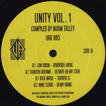 Unity Vol. 1 (2x VINYL) | Mint (M) Mint (M) - DEEP HOUSE *SEALED*