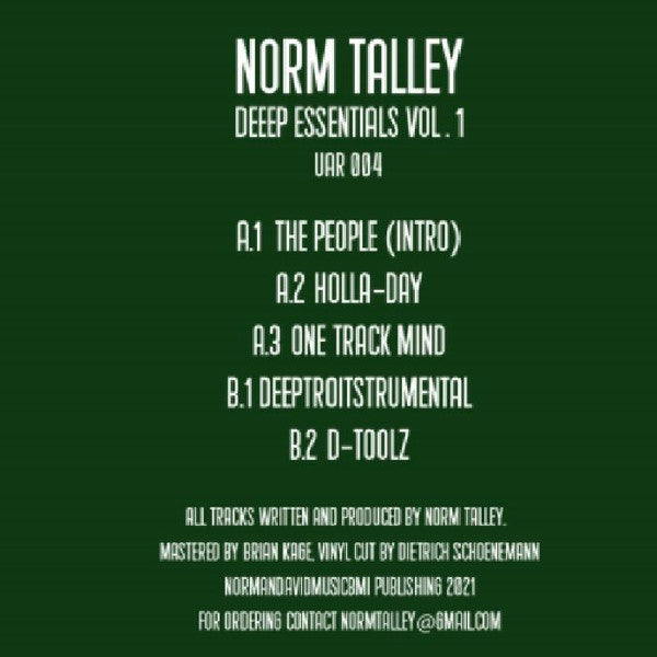 Deep Essentials Vol. 1 (12" VINYL) | Mint (M) Mint (M) - DEEP HOUSE *SEALED*