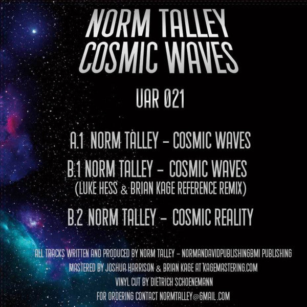 Cosmic Waves (12" VINYL) | Mint (M) Mint (M) - DEEP HOUSE *SEALED*