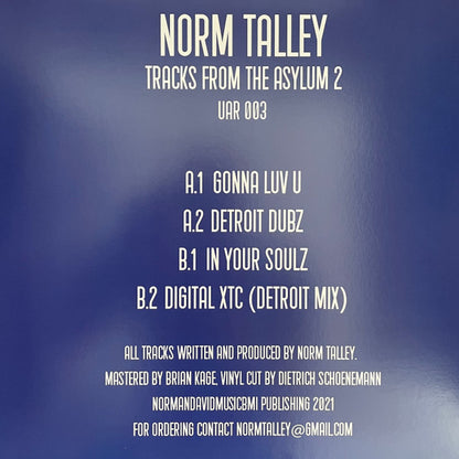 Tracks From The Asylum 2 (12" VINYL) | - DEEP HOUSE *SEALED*