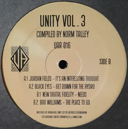 Unity Vol. 3 (2x VINYL) | - DEEP HOUSE *SEALED*
