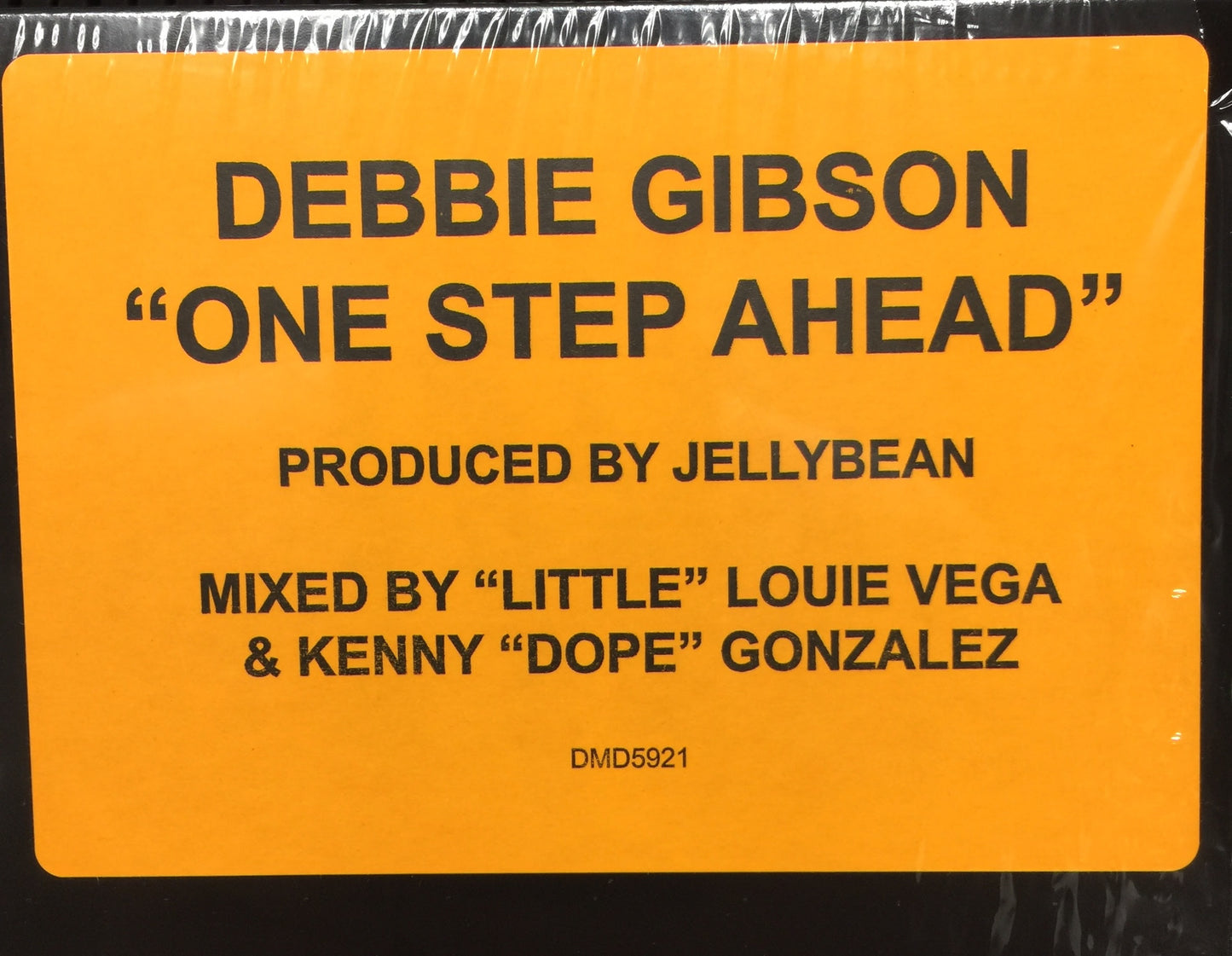 Debbie Gibson - ONE STEP AHEAD (LOUIE VEGA / KENNY GONZALEX REMIXES)(VINYL) | Mint (M) Mint (M) - DEEP HOUSE *SEALED*
