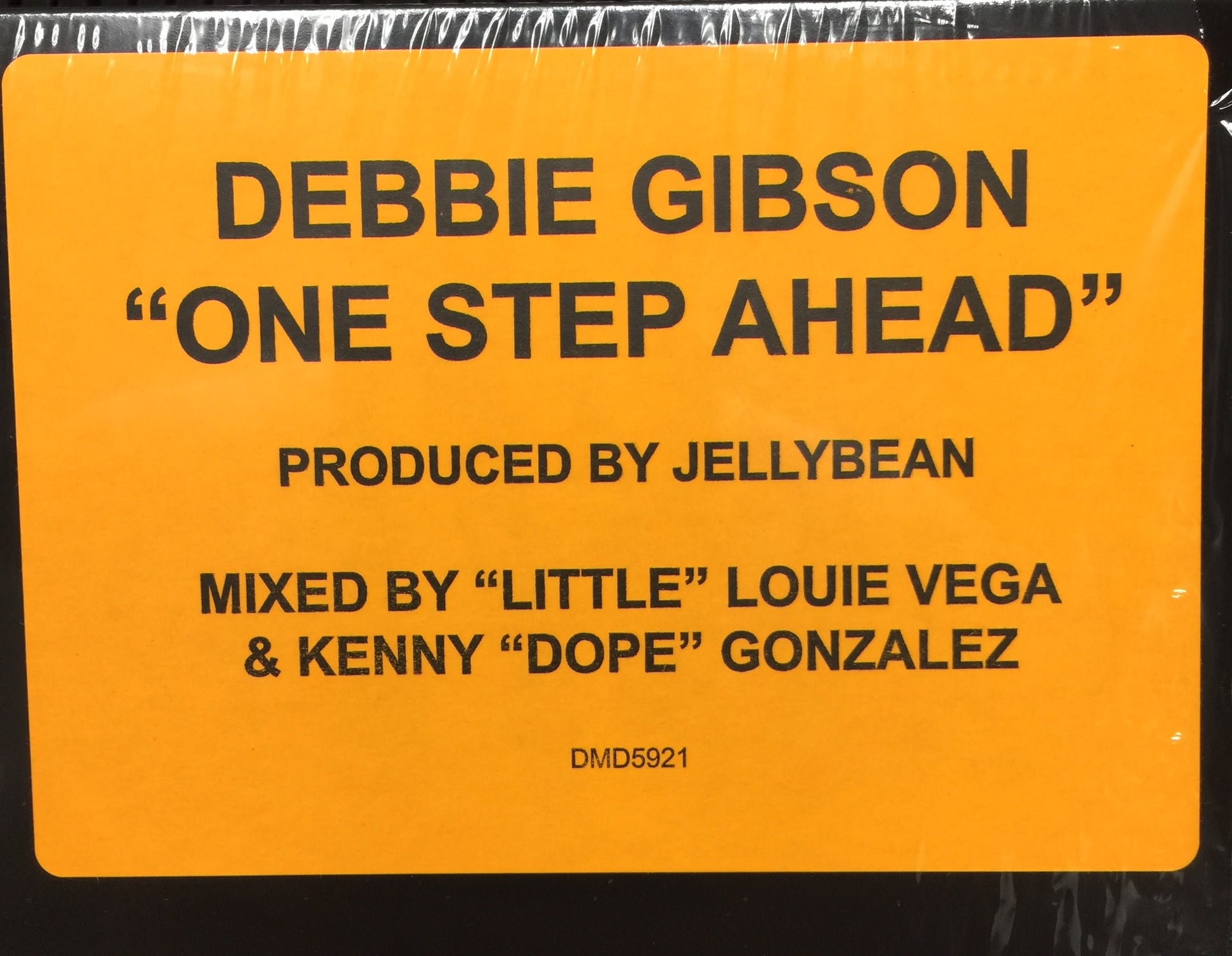 Debbie Gibson - ONE STEP AHEAD (LOUIE VEGA / KENNY GONZALEX REMIXES)(VINYL) | Mint (M) Mint (M) - DEEP HOUSE *SEALED*