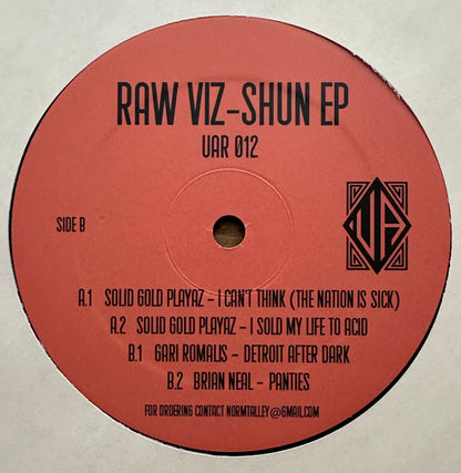 Raw Viz-Shun EP (12") | - DEEP HOUSE *SEALED*