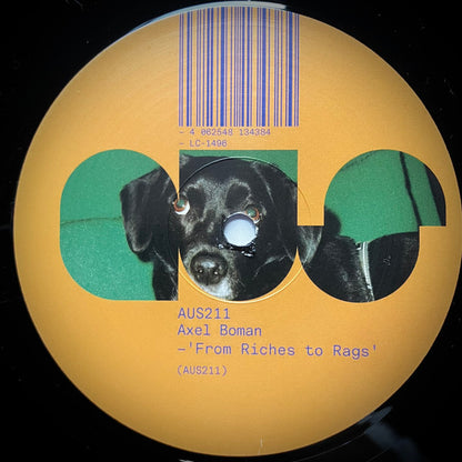 Axel Boman - From Riches To Rags EP (VINYL 12" Aus AUS211) | - DEEP HOUSE *SEALED*
