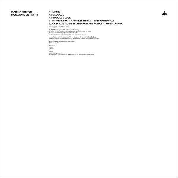 Signature EP, Part 1 (12" VINYL) | Excellent+ (EX+) Excellent+ (EX+) - DEEP HOUSE / USED *EXCELLENT+*