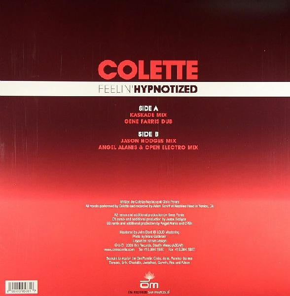 Colette - Feelin' Hypnotized | Excellent (EX) Near Mint (NM) - DEEP HOUSE / USED *EXCELLENT+*