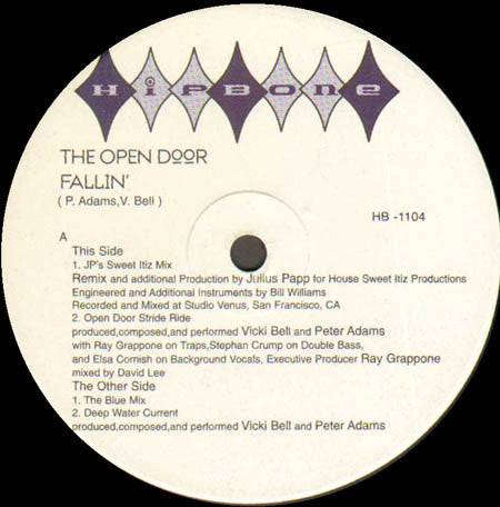 Open Door - Fallin' | Excellent (EX) Near Mint (NM) - DEEP HOUSE / USED *EXCELLENT+*