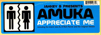 Jahkey B - Appreciate Me | Excellent (EX) Excellent (EX) - DEEP HOUSE / USED *EXCELLENT*
