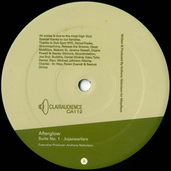 Suite N°1 - Jujazwarfare (VINYL) | Excellent (EX) Very Good Plus (VG+) - DEEP HOUSE / USED *EXCELLENT*
