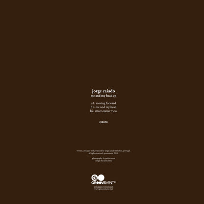 Jorge Caiado - Me And My Head (VINYL 12" Groovement) | USED Excellent (EX) Excellent+ (EX+) - DEEP HOUSE / USED *EXCELLENT*